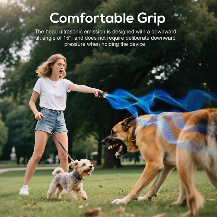 Handheld Portable Ultrasonic Dog Repeller And Barking Stopper