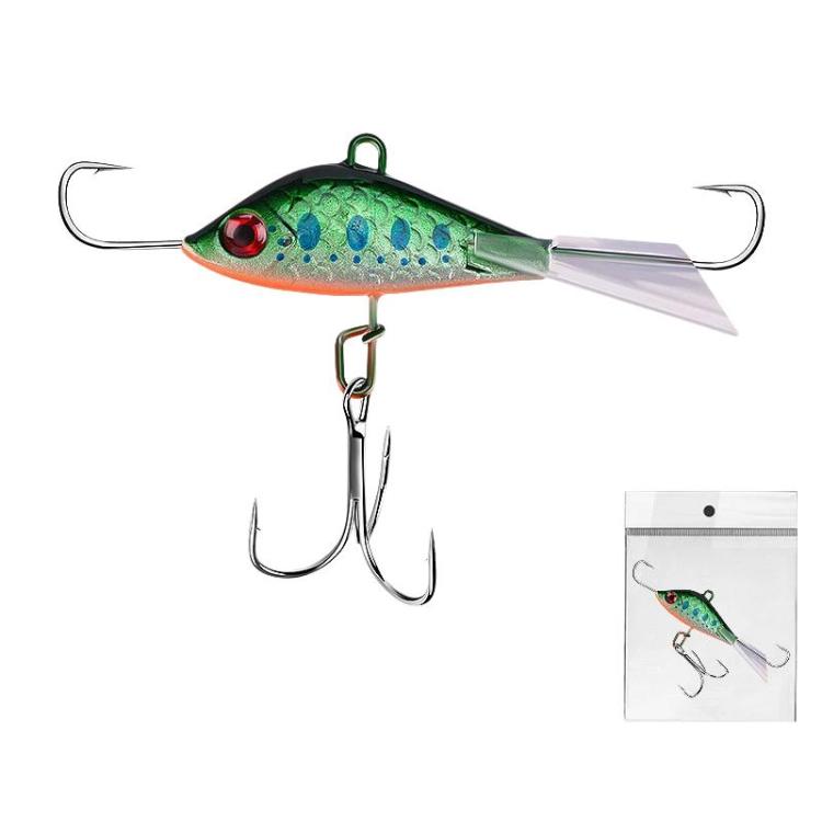 Ice Fishing Balanced Lure Model B 7.4cm 15g Lure Small Metal Minnow