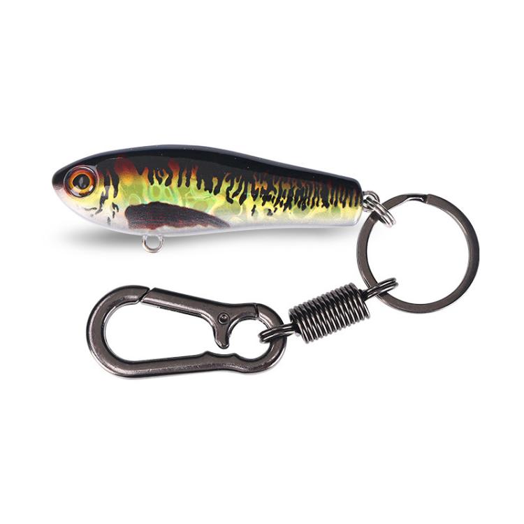 Fish-shaped Key Chain Keyring Alloy Lure Style Keyring, No. 1, No. 2, No. 3, No. 4, No. 5, No. 6