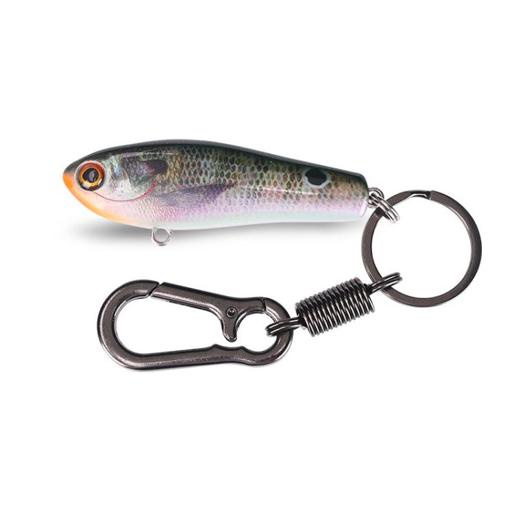 Fish-shaped Key Chain Keyring Alloy Lure Style Keyring, No. 1, No. 2, No. 3, No. 4, No. 5, No. 6