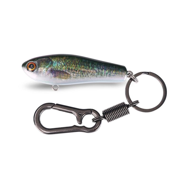 Fish-shaped Key Chain Keyring Alloy Lure Style Keyring, No. 1, No. 2, No. 3, No. 4, No. 5, No. 6