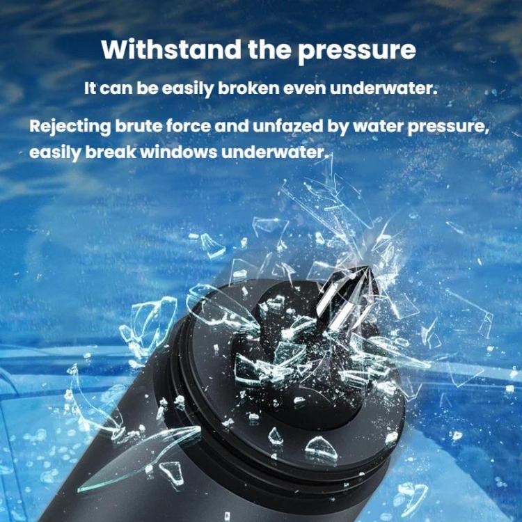 Iforce H1 3-In-1 Safety Hammer Window Breaker Keychain Car Safety Emergency Tool