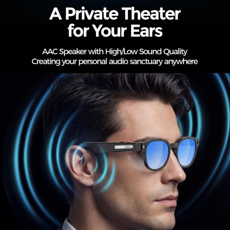 AIMB-S1 Smart Glasses Support 2MP Camera, 1080P Video Recording, Audio Recording & AI Translation