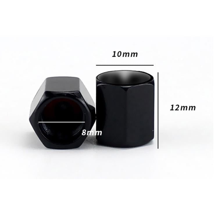 Automotive Carbon Fiber Textured Valve Stems Universal Cap