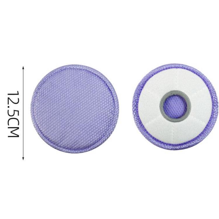 3pcs /Pack Universal 13cm Round Robot Vacuum Mop Pad Waffle Weave Replacement For Roborock P10/P10 Pro/P20, Dreame S10/S20/X10/X20 Series & More Models
