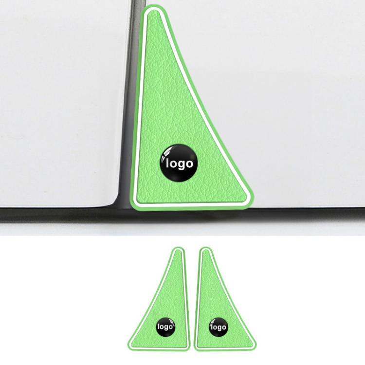 1pair Universal Car Door Corner Bumper Guards Anti-Scratch Decorative Stickers