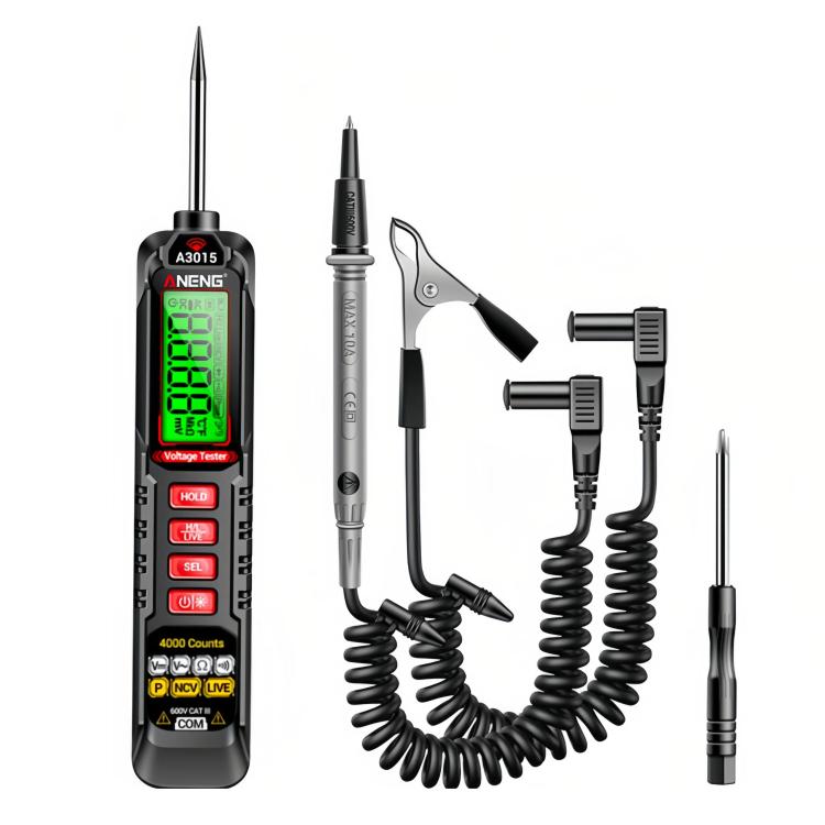 ANENG Digital Intelligent Car Repair Pen Multimeter, A3016 Lithium Battery, A3015 Battery