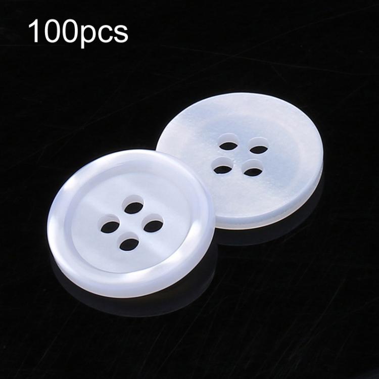 100pcs Pearlescent Resin 4-Hole Buttons Round Decorative Buttons For Shirt Cuffs, Wide Edge 1cm, Wide Edge 1.15cm, Wide Edge 1.25cm, Wide Edge 1.5cm, Wide Edge 1.8cm, Wide Edge 2cm, Fine Edge 1cm, Fine Edge 1.15cm, Fine Edge 1.25cm, Fine Edge 1.5cm    ...