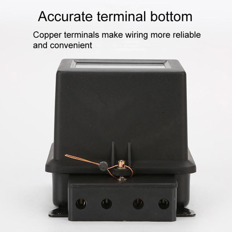 Hutai Home Use Single-Phase Mechanical Electricity Meter High Precision Energy Meter, 5-20A, 10-40A, 15-60A, 20-80A, 30-100A