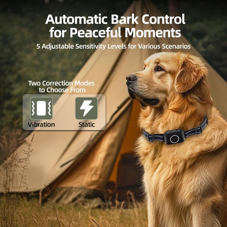 T800S 3-In-1 Remote Dog Trainer Bark Collar With Two-Way Communication Displays Dog Status & Activity Monitor, T800S