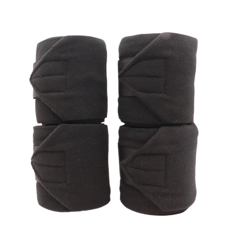 4pcs/ Pack Thick Fleece Horse Leg Wraps Adhesive Horse Leg Wraps