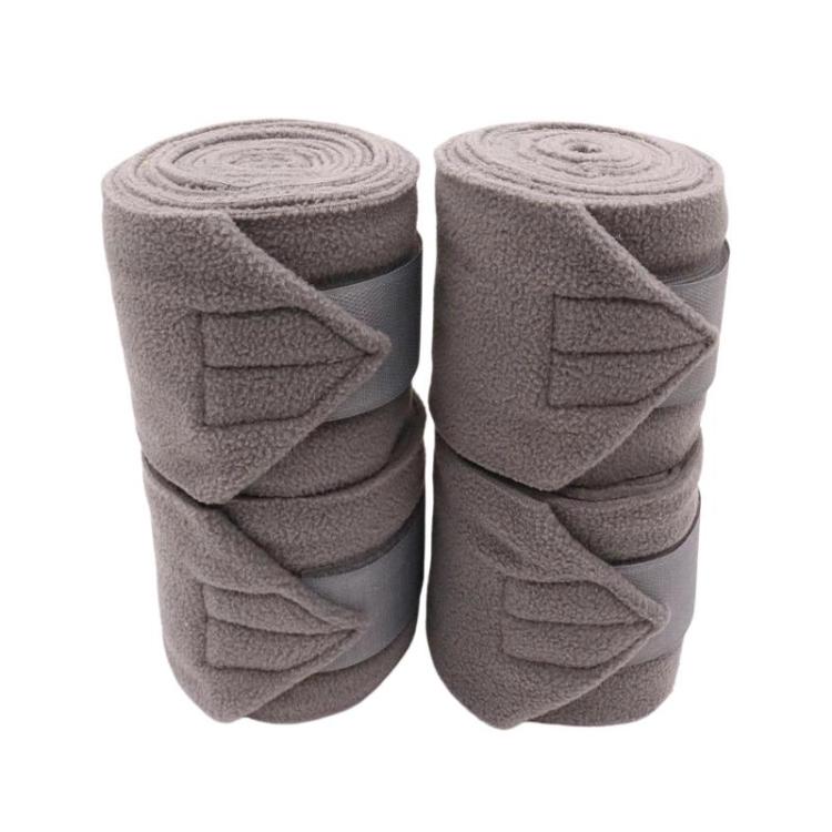 4pcs/ Pack Thick Fleece Horse Leg Wraps Adhesive Horse Leg Wraps
