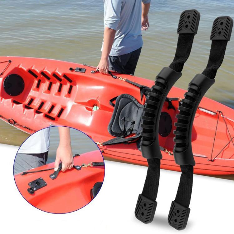 2pcs Kayak & Canoe Replacement Carry Handles Double-Hole Side Carry Handle For Boats, Handle