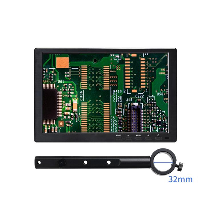 Industrial Grade IPS Microscope Monitor, US Plug, 8 Inch with 25mm Mounting Bar, 8 Inch with 32mm Mounting Bar, 10 Inch with 25mm Mounting Bar, 10 Inch with 32mm Mounting Bar, 11.6 Inch with 25mm Mounting Bar, 11.6 Inch with 32mm Mounting Bar          ...