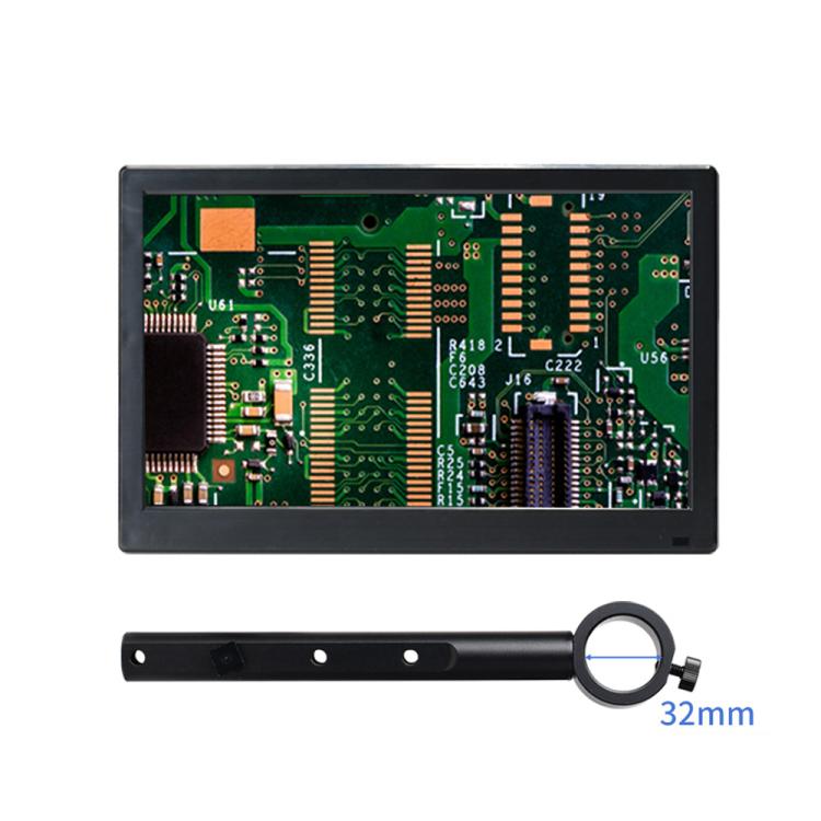 Industrial Grade IPS Microscope Monitor, US Plug, 8 Inch with 25mm Mounting Bar, 8 Inch with 32mm Mounting Bar, 10 Inch with 25mm Mounting Bar, 10 Inch with 32mm Mounting Bar, 11.6 Inch with 25mm Mounting Bar, 11.6 Inch with 32mm Mounting Bar          ...