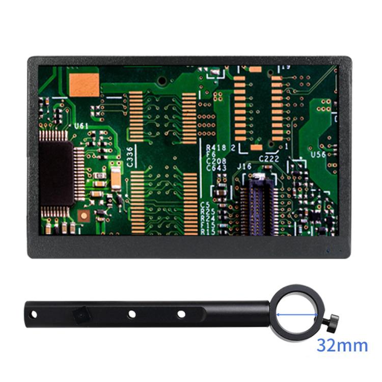 Industrial Grade IPS Microscope Monitor, US Plug, 8 Inch with 25mm Mounting Bar, 8 Inch with 32mm Mounting Bar, 10 Inch with 25mm Mounting Bar, 10 Inch with 32mm Mounting Bar, 11.6 Inch with 25mm Mounting Bar, 11.6 Inch with 32mm Mounting Bar          ...