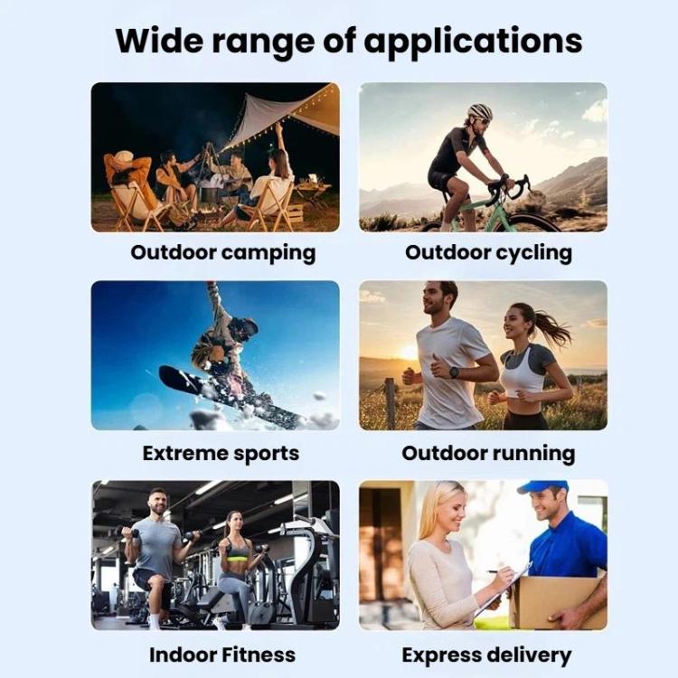 SP18 Wearable Bluetooth Speaker Portable Waterproof Outdoor Audio Speaker, SP18