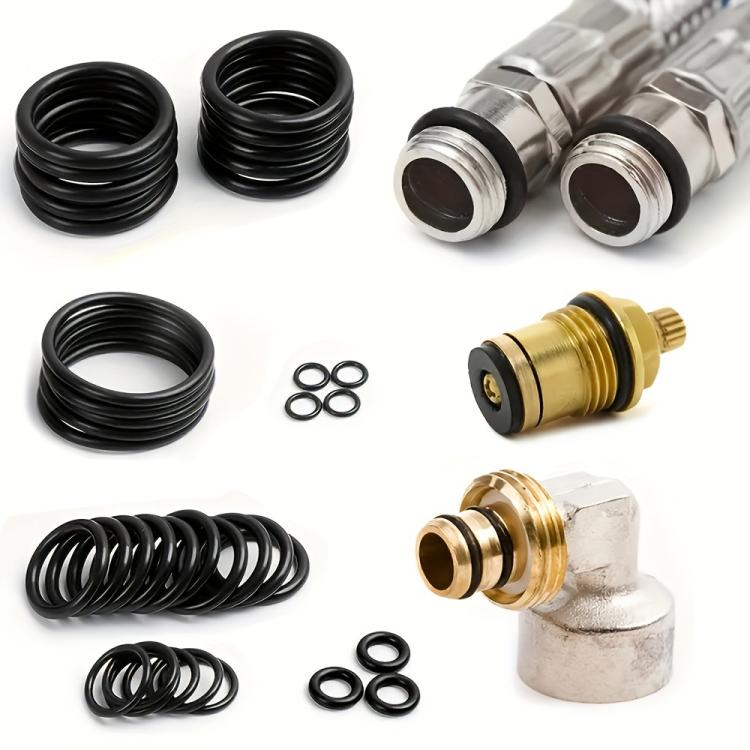 990pcs /Set NBR O-Ring Kit 20 Sizes Metric Nitrile Rubber Sealing Rings for High Pressure Washer, Automotive, Plumbing & Industrial Seals