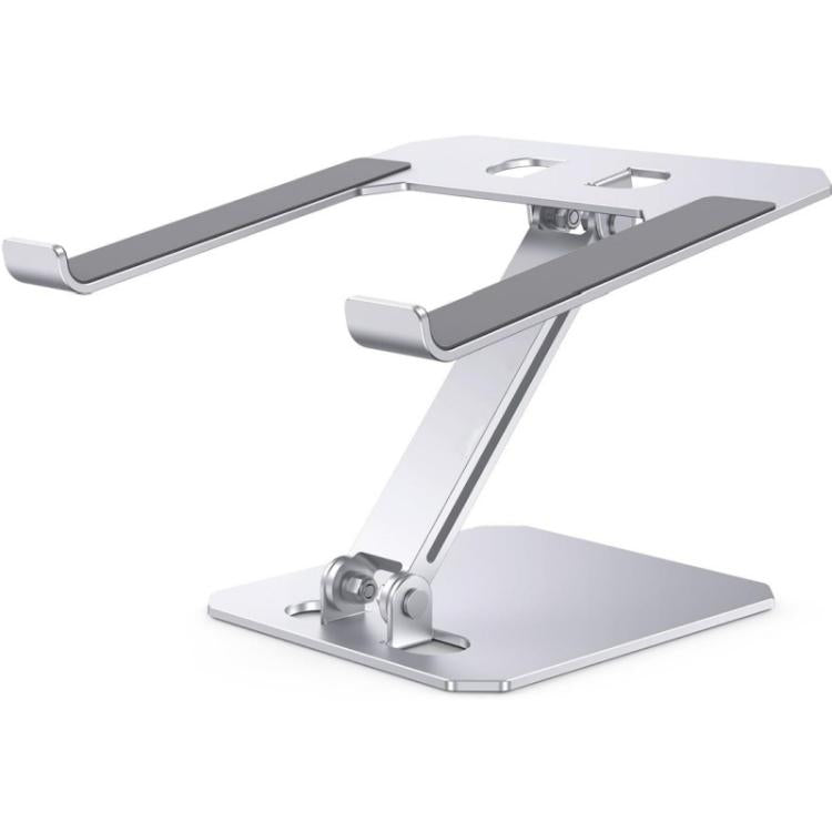 Aluminum Alloy Laptop Riser Vertical Cooling Foldable Adjustable Height Elevated Stand