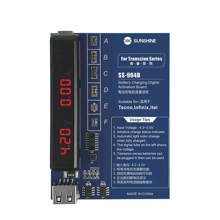 For Transsion Series Battery Charging Digital Display Activation Board Mobile Phone Repair Tool, SS-904B