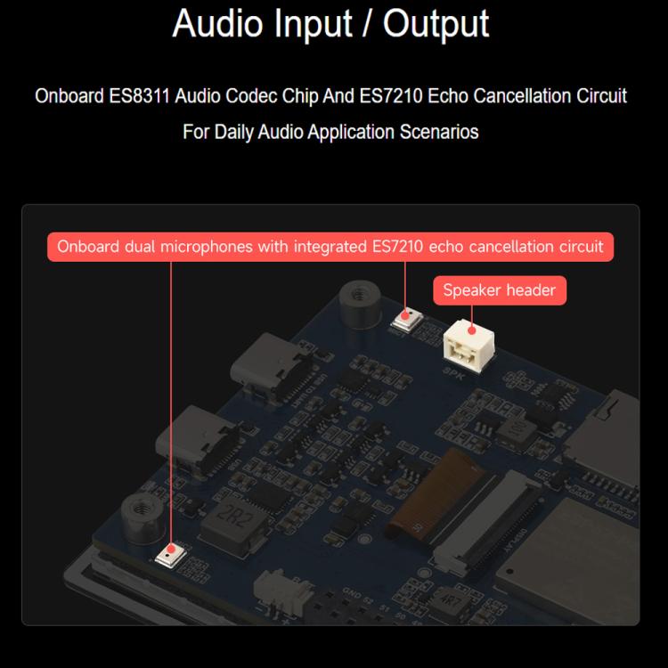 Waveshare ESP32-P4-WIFI6 4.3inch Development Board, 480 × 800 Resolution, 5-Point Touch, Onboard Audio Codec Chip, Basic Model, With OV5647 Camera