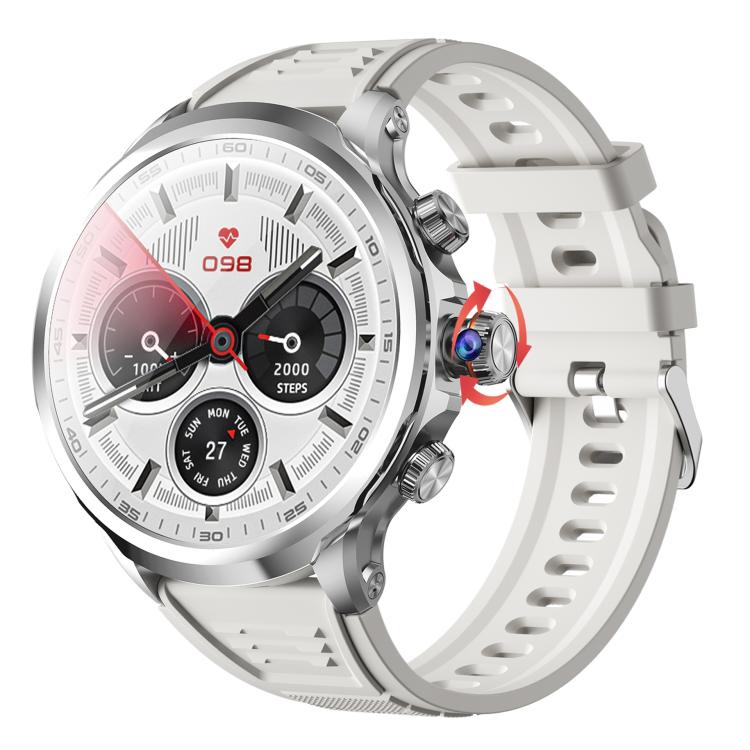 4G Global SIM Card Slot Rotating Camera For Calls / Photos Smartwatch