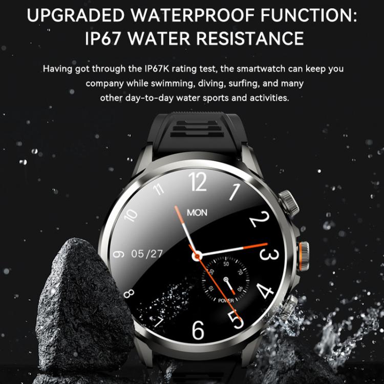 4G Global SIM Card Slot Rotating Camera For Calls / Photos Smartwatch