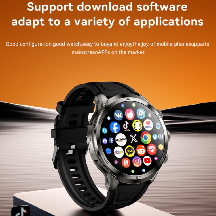 4G Global Access Google Store Rotating Camera Smartwatch