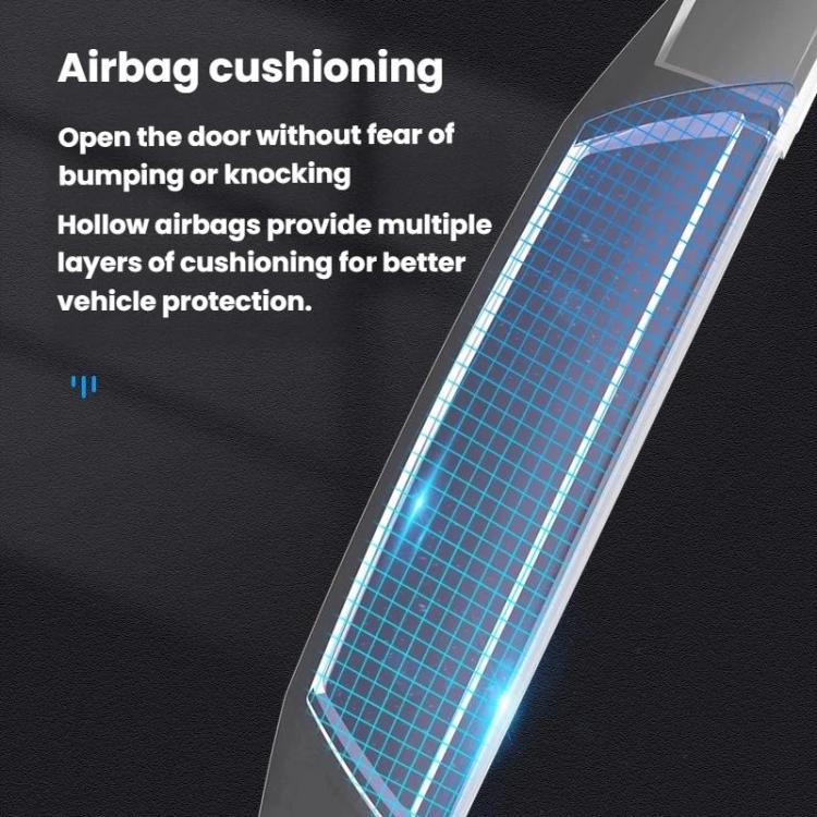 SHUNWEI SD-2158 4pcs / set Universal Car Door Anti-Collision Sticker Door Edge Anti-Scratch & Anti-Bump Rubber Strip