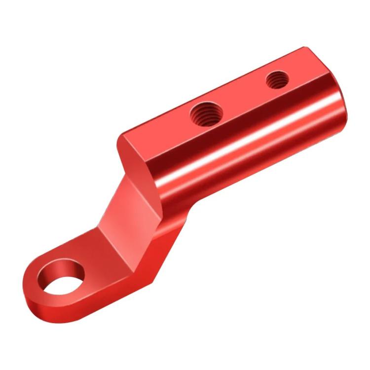 Universal Motorcycle Mirror Extension Arm Aluminum Alloy Handlebar Mount Adapter for Phone Holder, GPS, Action Cam
