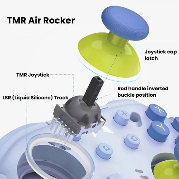 MOBAPAD Pro2-HD LSR Air Rocker Game Controller Bluetooth Wireless Controller For Switch 2 / PC