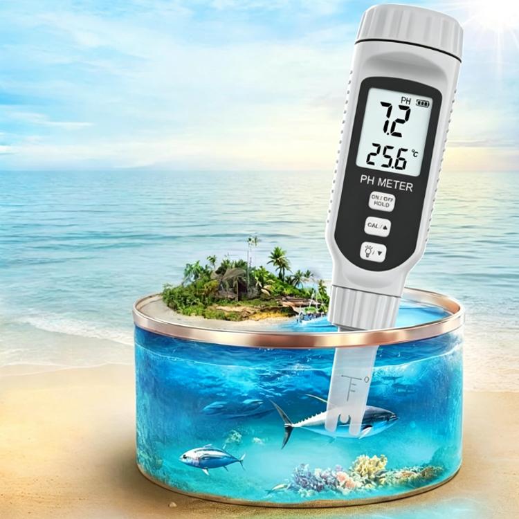 SMART SENSOR Aquarium Digital Display Pen Type Water PH Tester, PH808S
