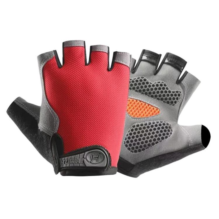 Breathable Half-Finger Gloves For Outdoor Fitness & Sports Non-Slip Wear-Resistant Mountaineering Fingerless Gloves, S, M, L
