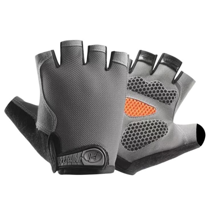 Breathable Half-Finger Gloves For Outdoor Fitness & Sports Non-Slip Wear-Resistant Mountaineering Fingerless Gloves, S, M, L