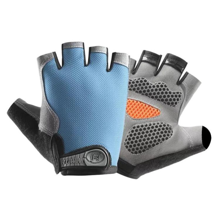 Breathable Half-Finger Gloves For Outdoor Fitness & Sports Non-Slip Wear-Resistant Mountaineering Fingerless Gloves, S, M, L