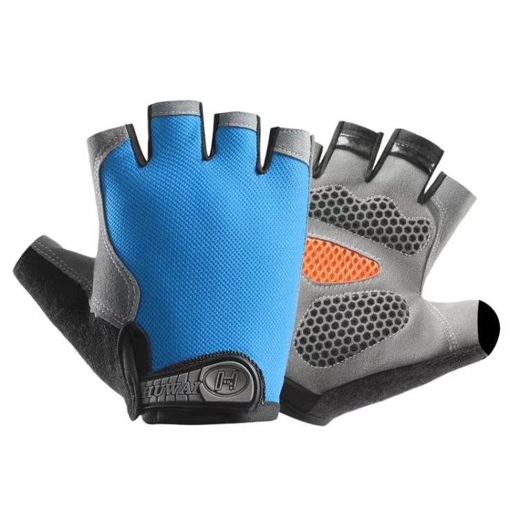 Breathable Half-Finger Gloves For Outdoor Fitness & Sports Non-Slip Wear-Resistant Mountaineering Fingerless Gloves, XL