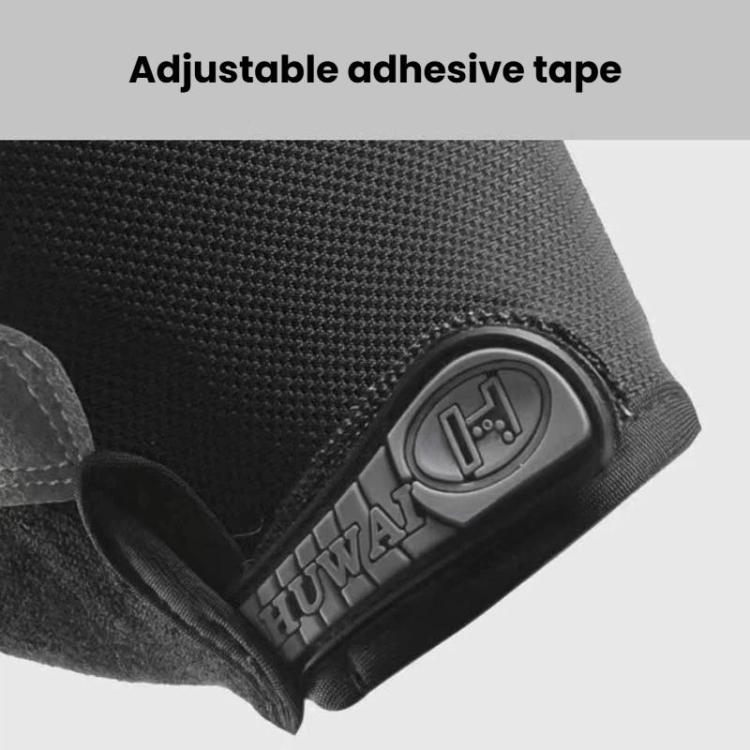Breathable Half-Finger Gloves For Outdoor Fitness & Sports Non-Slip Wear-Resistant Mountaineering Fingerless Gloves, XL