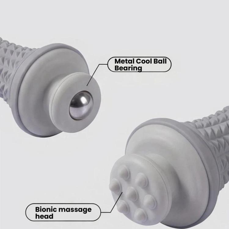 Multifunctional Massage Roller Arch Trainer Yoga Muscle Relaxation Plantar Fascia Roller Foot Massager, Pink Magnetic Bead, Green Magnetic Bead, Gray Magnetic Bead, Purple Magnetic Bead, Pink Stainless Steel Bead, Green Stainless Steel Bead            ...