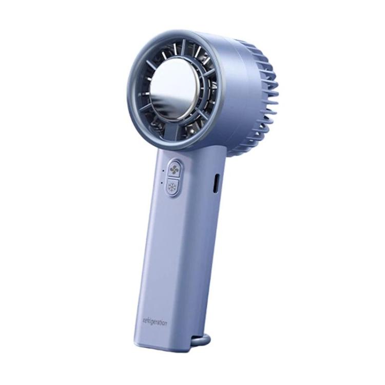 Portable Handheld Ice Cooling Fan Desktop Semiconductor Turbine High-Speed Fan