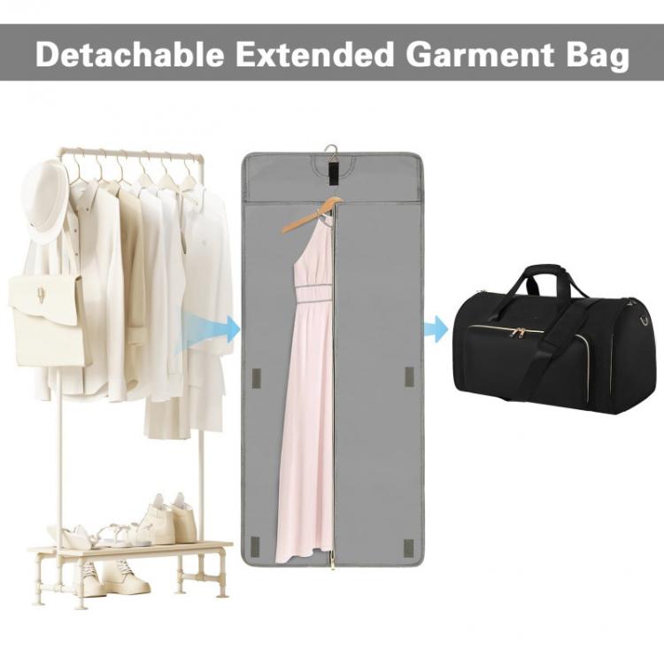 Durable Foldable Storage Travel Suit Hanging Bag