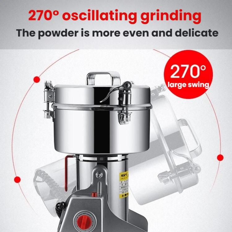 Large Motor 1000g Seasoning Grinder Crusher Household Grains Cell-Wall Breaking Machine, UK Plug, EU Plug