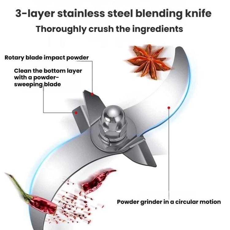 Large Motor 1000g Seasoning Grinder Crusher Household Grains Cell-Wall Breaking Machine, UK Plug, EU Plug