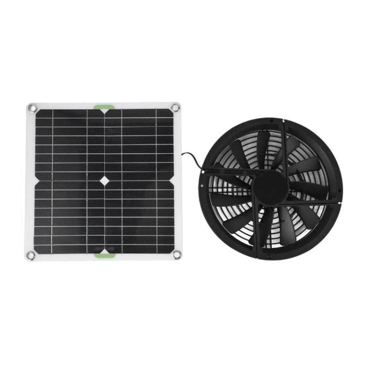 Single Crystal Solar Panel Fan For Greenhouses, Kitchens, Chicken Coops