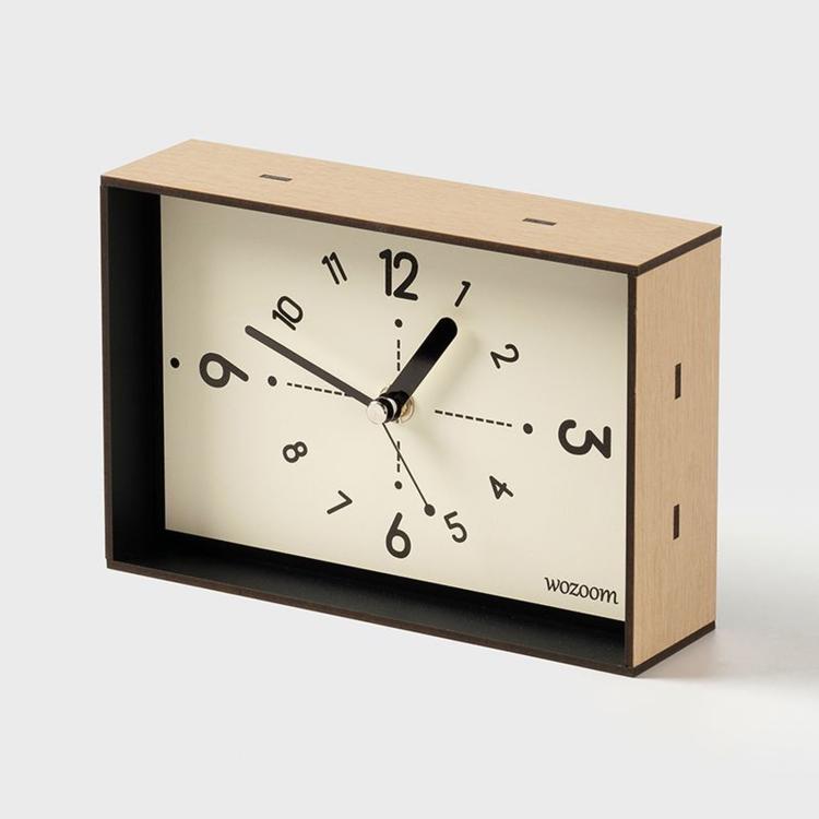 wozoom Living Room Table Clock Ornament Vintage Home Desk Clock