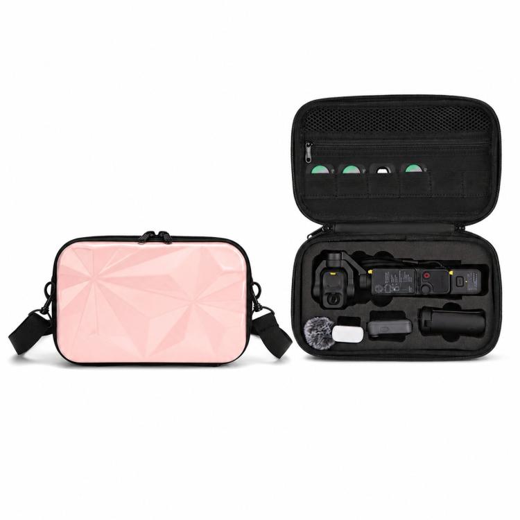 For DJI Osmo Pocket 4P Carrying Case Hard Shell Waterproof Storage Bag With Strap