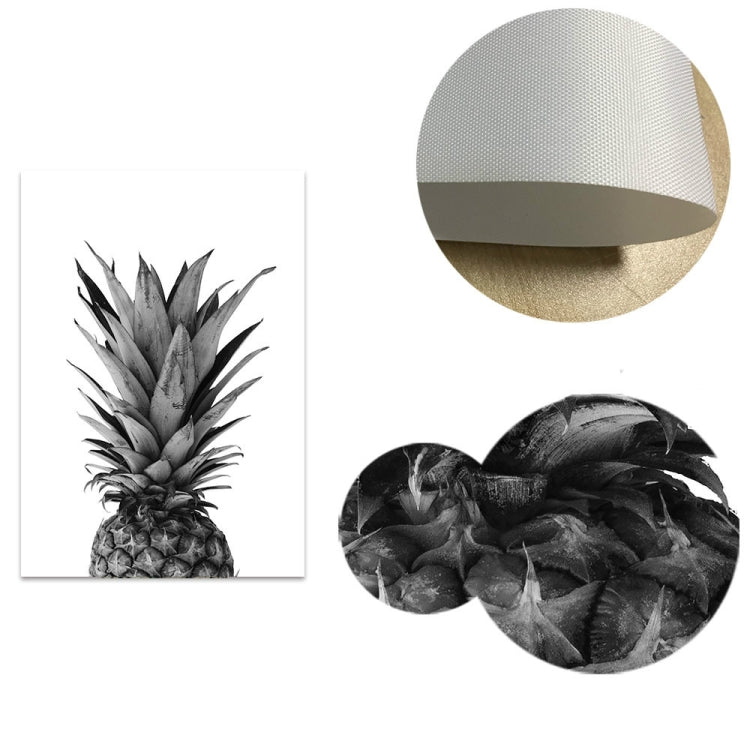2pcs Modern Minimalist Pineapple Letter Frameless Decorative Painting Living Room Core, 15x20cm, 20x25cm