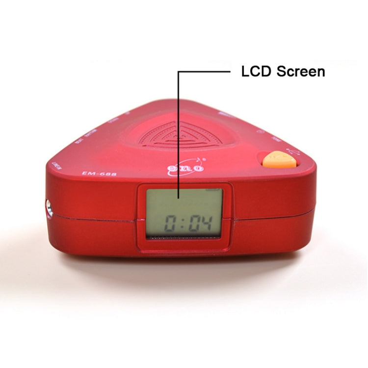 ENO EM-688 Electronic Vocal Rechargeable Metronome For Piano/Guitar/Drum/Guzheng/Violin, EM-688 (Black), EM-688 (Red), EM-688 (Blue)