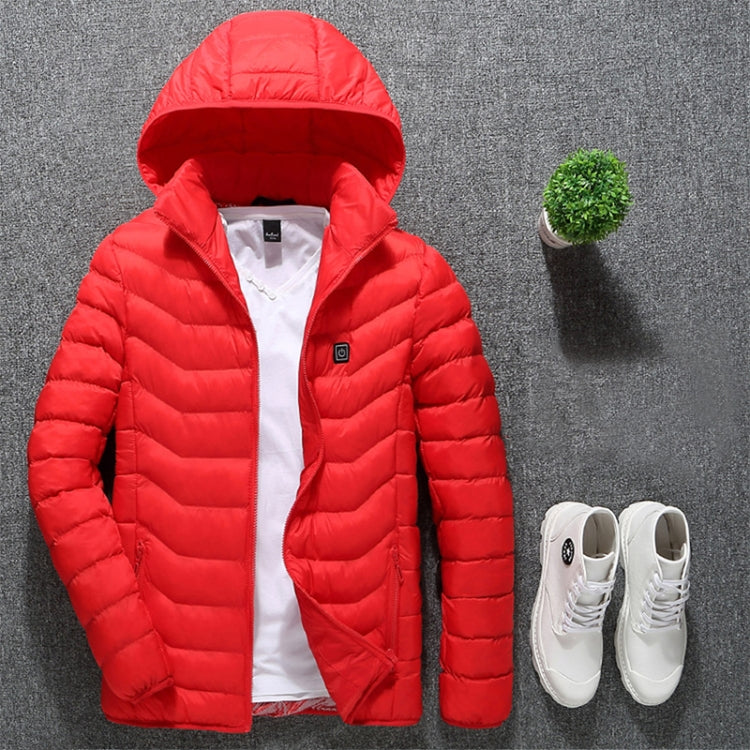 Winter Smart Electric Heating Hooded Jacket, XXXL, XXXXL, M, L, XL