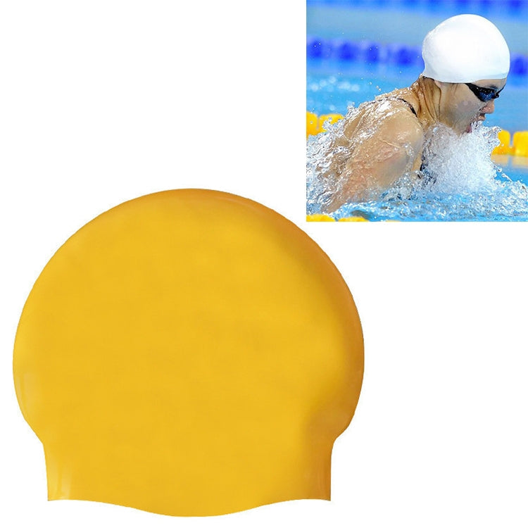 Glossy Seamless Pure Silicone High Elasticity Professional Swimming Cap, Glossy Seamless (Blue), Glossy Seamless (White), Glossy Seamless (Pink), Glossy Seamless (Red), Glossy Seamless (Purple), Glossy Seamless (Yellow)