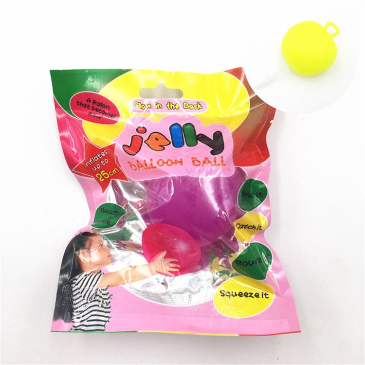Bubble Ball TPR Blowing Balloon Racket Ball Toy, Small, Middle, Large, Extra Large